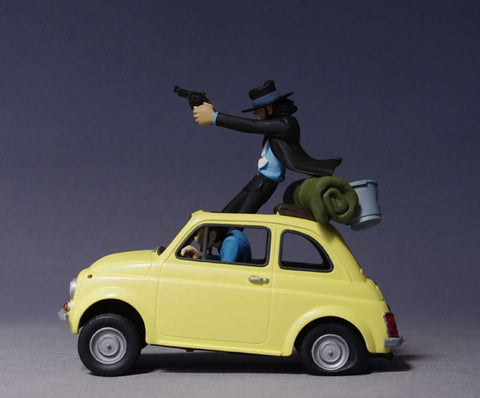 "Lupin the 3rd" Treasure On Desk Figure act. 1 -Tsuiseki- Lupin the 3rd & Jigen