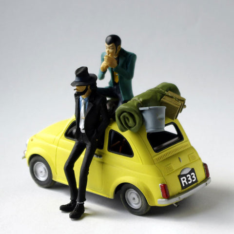 "Lupin the 3rd" Treasure On Desk Figure act. 2 Tabiji