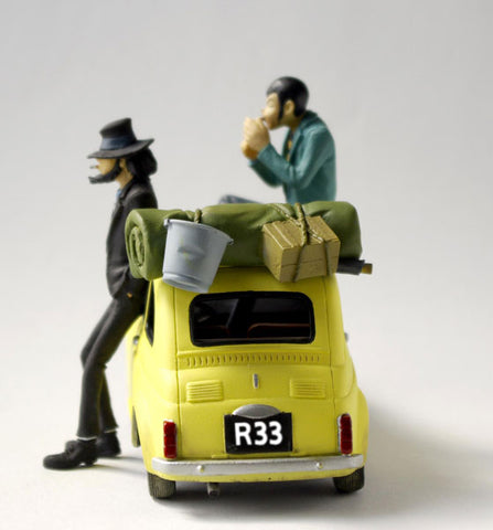 "Lupin the 3rd" Treasure On Desk Figure act. 2 Tabiji