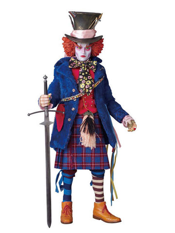 Alice in Wonderland (2010) - Mad Hatter - Real Action Heroes #511 - 1/6 - Blue Jacket ver. (Medicom Toy)　