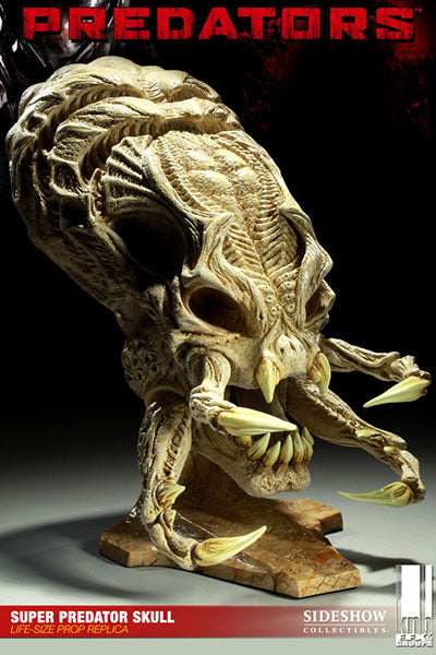 Predators - 1/1 Scale Prop Replica: Super Predator Skull - Solaris