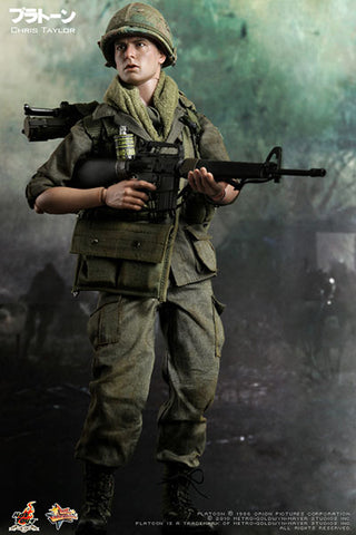 Movie Masterpiece - Platoon 1/6 Scale Figure: Chris Taylor