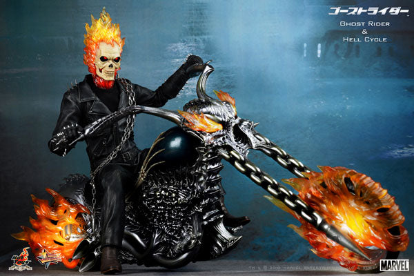 Movie Masterpiece - Ghost Rider Ghost Rider & Hell Cycle 1/6 Scale
