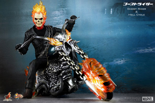 Movie Masterpiece - Ghost Rider Ghost Rider & Hell Cycle 1/6 Scale