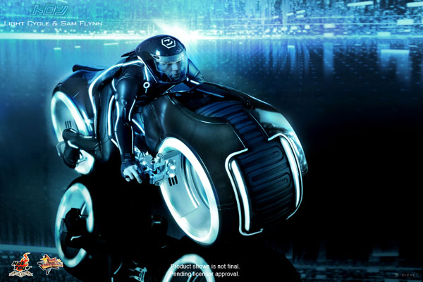 Movie Masterpiece - Tron Legacy 1/6 Scale Figure: Light Cycle