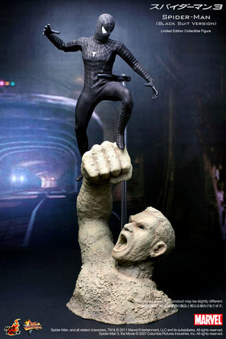 Movie Masterpiece - Spider-Man 3 1/6 Scale Figure: Spider-Man (Black Costume Version)