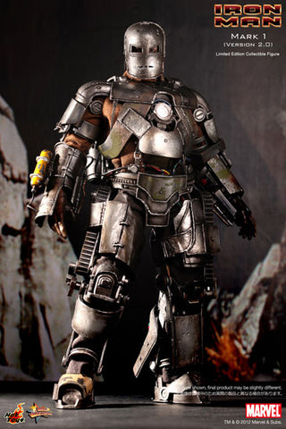 Movie Masterpiece - Iron Man 1/6 Scale Figure: Iron Man Mark 1 (Version 2.0)