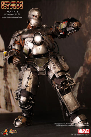 Movie Masterpiece - Iron Man 1/6 Scale Figure: Iron Man Mark 1 (Version 2.0)