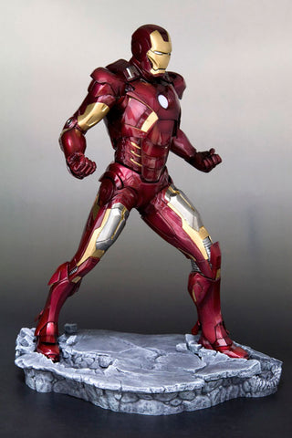 ARTFX THE AVENGERS MOVIE Iron Man MARK VII PV Pre-painted Simple Assembly Kit