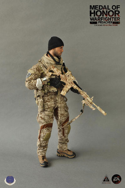 1/6 12インチ CalTekメダルオブオナー ウォーファイター プリーチャー Cal-Tek 1/6 Preacher (Medal of Honor War Fighter) Action Figure
