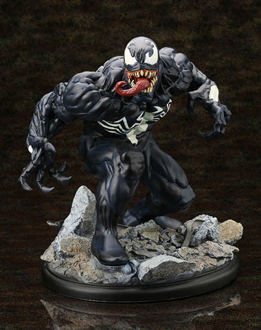 the AMAZING SPIDER-MAN Fine Art Statue Venom Unbound