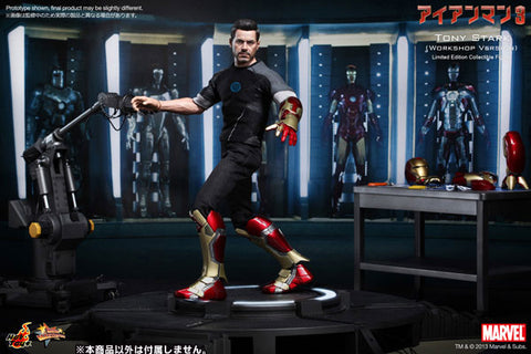 Movie Masterpiece 1/6 Scale Iron Man 3: Tony Stark (Workshop Version)