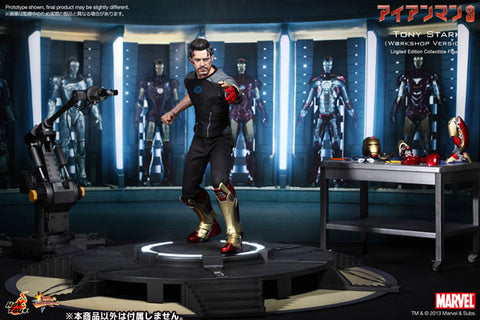 Movie Masterpiece 1/6 Scale Iron Man 3: Tony Stark (Workshop Version)