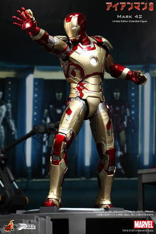 Power Pose 1/6 Scale Limited Articulation Figure: Iron Man 3 - Mark 42