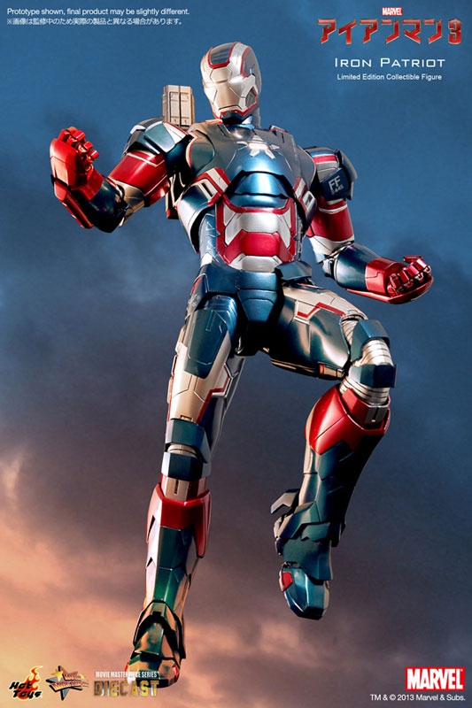 Movie Masterpiece DIECAST - Iron Man 3 1/6 Scale Figure: Iron