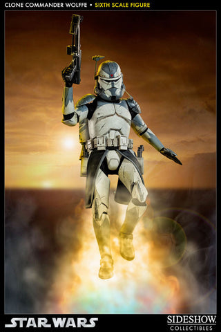 Star Wars 1/6 Scale Figure - Militaries Of Star Wars: Clone Commander Wolffe