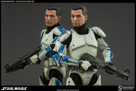 Star Wars 1/6 Scale Figure - Militaries of Star Wars Clone Trooper/ Echo & Fives