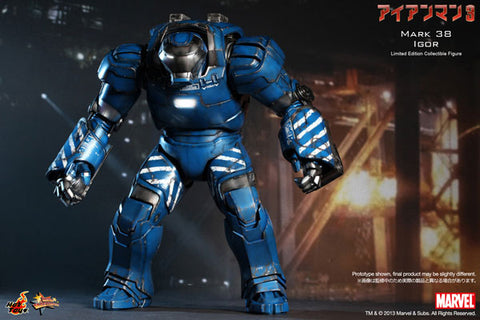 Movie Masterpiece - Iron Man 3 1/6 Scale Figure: Iron Man Mark 38 (Igor)