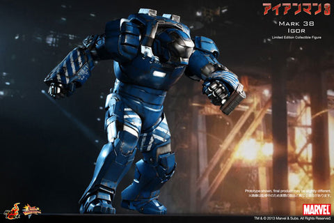 Movie Masterpiece - Iron Man 3 1/6 Scale Figure: Iron Man Mark 38 (Igor)