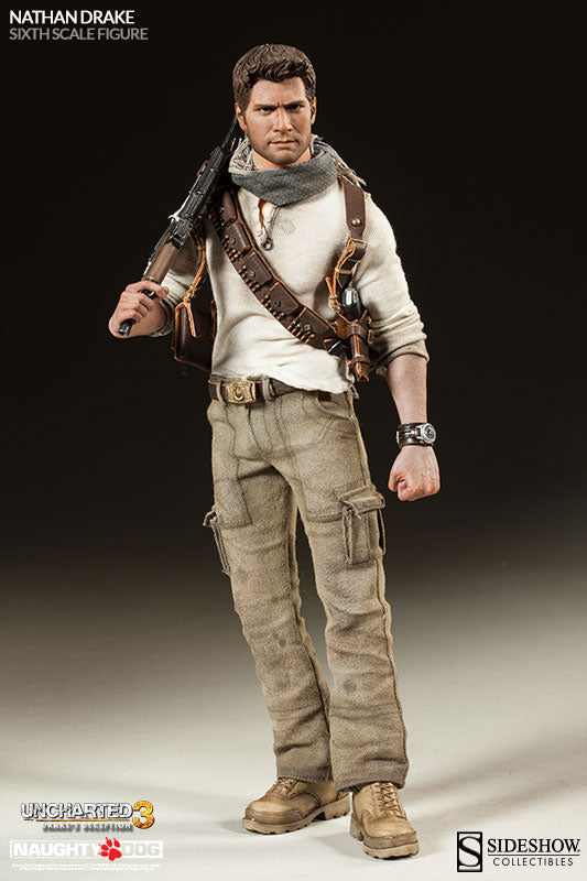 Uncharted 3: Drake's Deception 12 Inch Action Figure - Nathan
