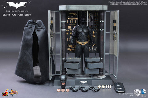 Movie Masterpiece 1/6 Scale Fully Poseable Figure "Dark Knight" Batman Armory