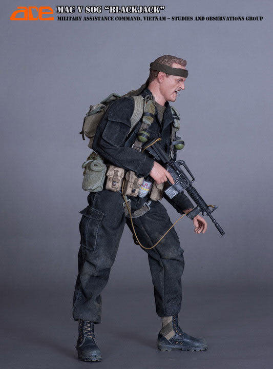 ミリタリー 1/6 MACV-SOG Vietnam 1967 MACV-SOG - Male Base Body w/Head Sculpt