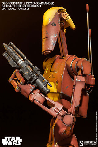Militaries Of Star Wars - Geonosis Infantry Battle Droid Commander