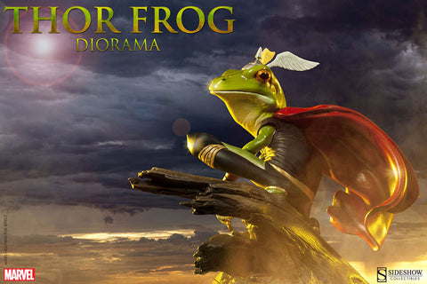 Marvel Diorama Statue - Thor the Frog