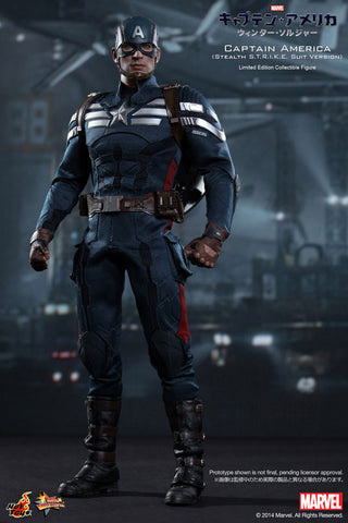 Movie Masterpiece 1/6 Scale Fully Poseable Figure "Captain America / The Winter Soldier" Captain America (Stealth S.T.R.I.K.E. Suit Version)