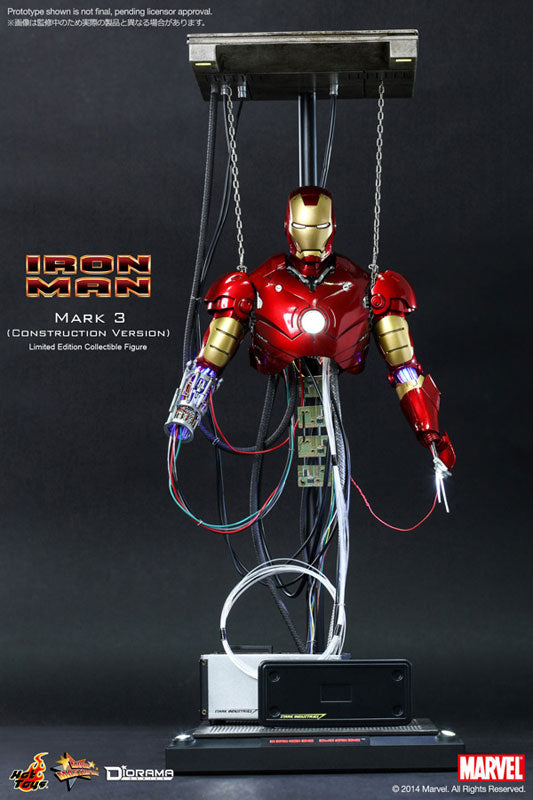 Movie Masterpiece - Iron Man 1/6 Scale Diorama: Iron Man Mark 3 (Tune Up  Ver.)