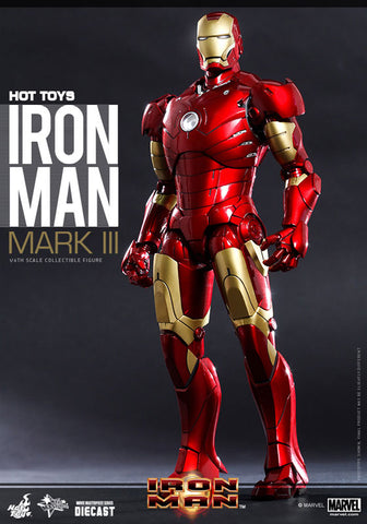 Movie Masterpiece DIECAST - Iron Man 1/6 Scale Figure: Iron Man Mark 3