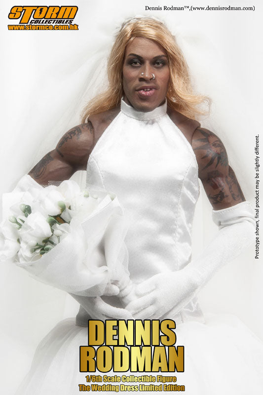 1/6 Collectible Figure Dennis Rodman The Wedding Dress Limited Edition - Solaris Japan 1/6 Collectible Figure Dennis Rodman The Wedding Dress Limited Edition - Solaris Japan