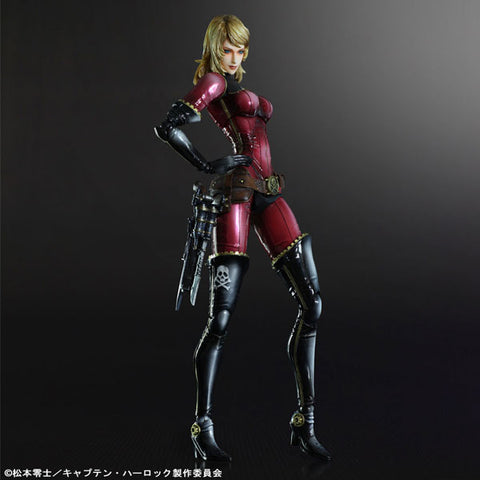 "Captain Harlock" Play Arts Kai Kei