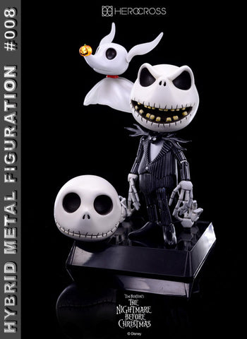 Hybrid Metal Figuration #008 "The Nightmare Before Christmas" Jack Skellington