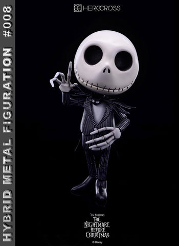 Hybrid Metal Figuration #008 "The Nightmare Before Christmas" Jack Skellington