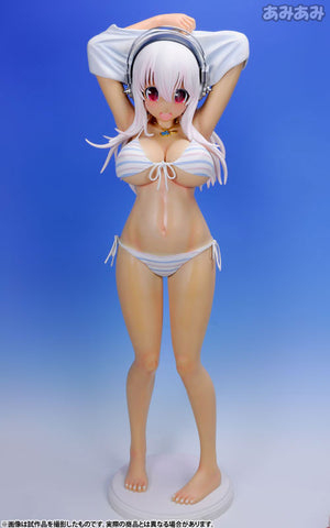 SoniAni: Super Sonico The Animation - Sonico - 1/2 - Suntanned Ver. , Stripe Bikini (A-Toys)