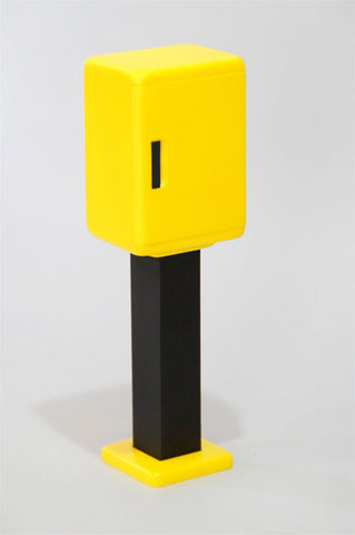 1/6 Partner Series Mailbox France, Yellow