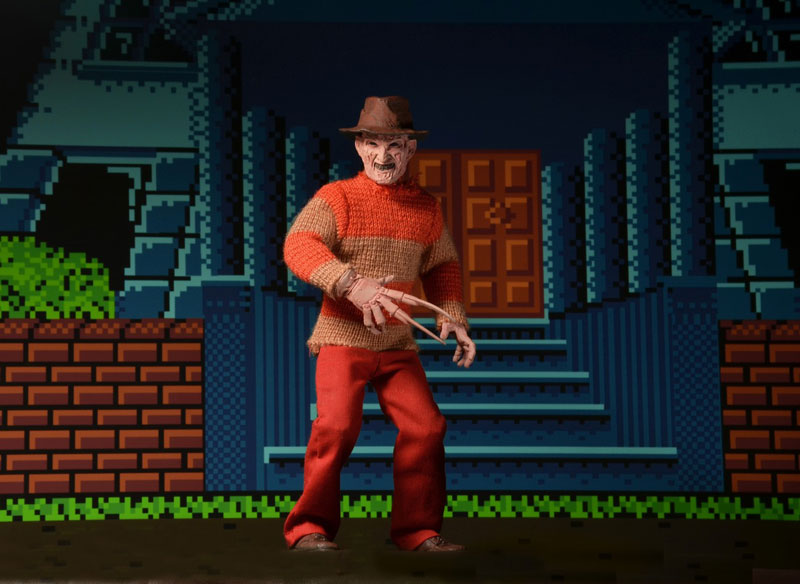 エルム街の悪夢FREDDY KRUEGER CLASSICの悪夢1989ビデオゲーム7インチ　アクションフィギュア（17+）NIGHTMARE ON ELM STREET FREDDY KRUEGER CL Nightmare on Elm Street 1989 Video Game Appearance - US Toys 