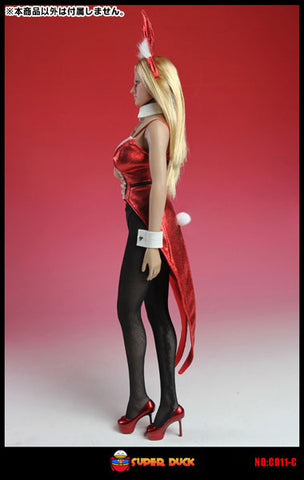 1/6 Scale Outfit Set Bunny Girl Red (C011-C) (DOLL ACCESSORY)