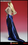 1/6 Scale Outfit Set Evening Dress Blue (C012-C) (DOLL ACCESSORY)