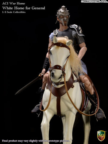 1/6 War Horse White Horse for General