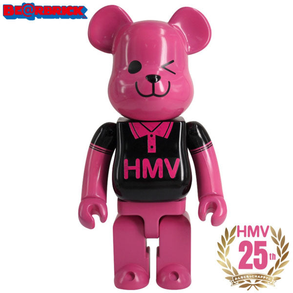 BE@RBRICK HMV BLACK POLO 400% 25th Anniverasry ver. - Solaris Japan