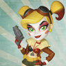 DC Comics - DC Vinyl Figure "Bombshells" Harley Quinn