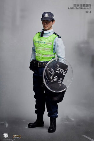 12 Inch (1/6) Size Full Posable Action Figure HK Police Tactical Unit Kuroko