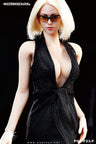 1/6 Monroe Dress Set F Black (DOLL ACCESSORY)