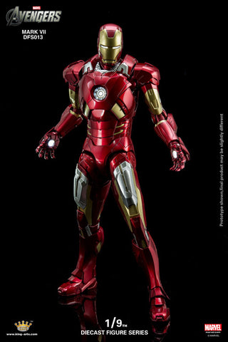 1/9 Diecast Figure Series - The Avengers Iron Man Mark7