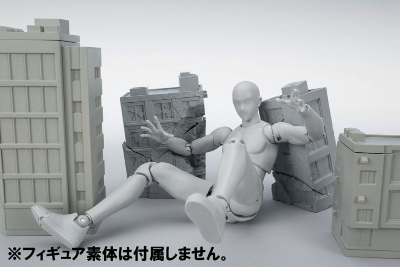 Tamashii Option - Act Building - Damaged Ver. (Bandai) - Solaris Japan