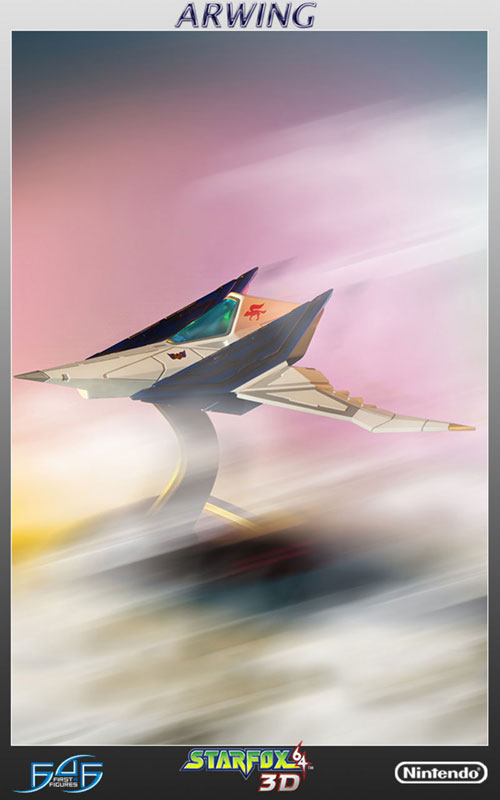 Star Fox 64 3D - Arwing Statue - Solaris Japan