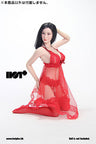1/6 Female Sexy Nightwear Set: Red (DOLL ACCESSORY)
