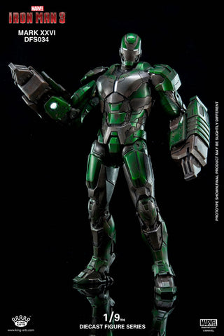 1/9 Diecast Figure Series Iron Man 3 Iron Man Mark26